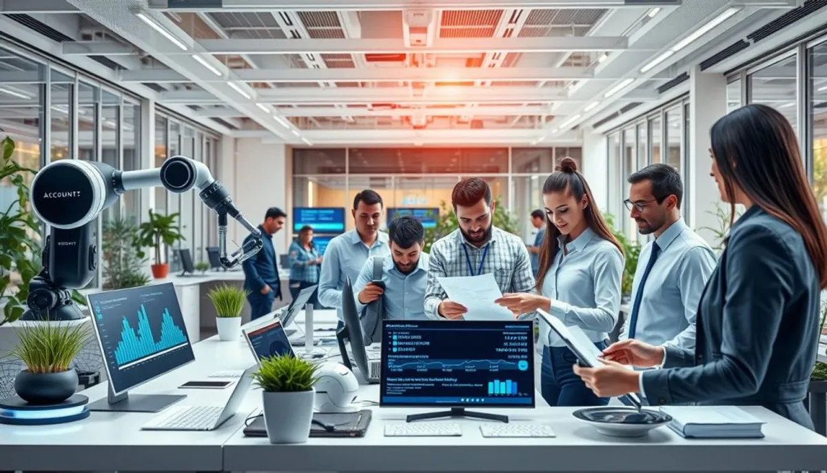 AR management automation benefits