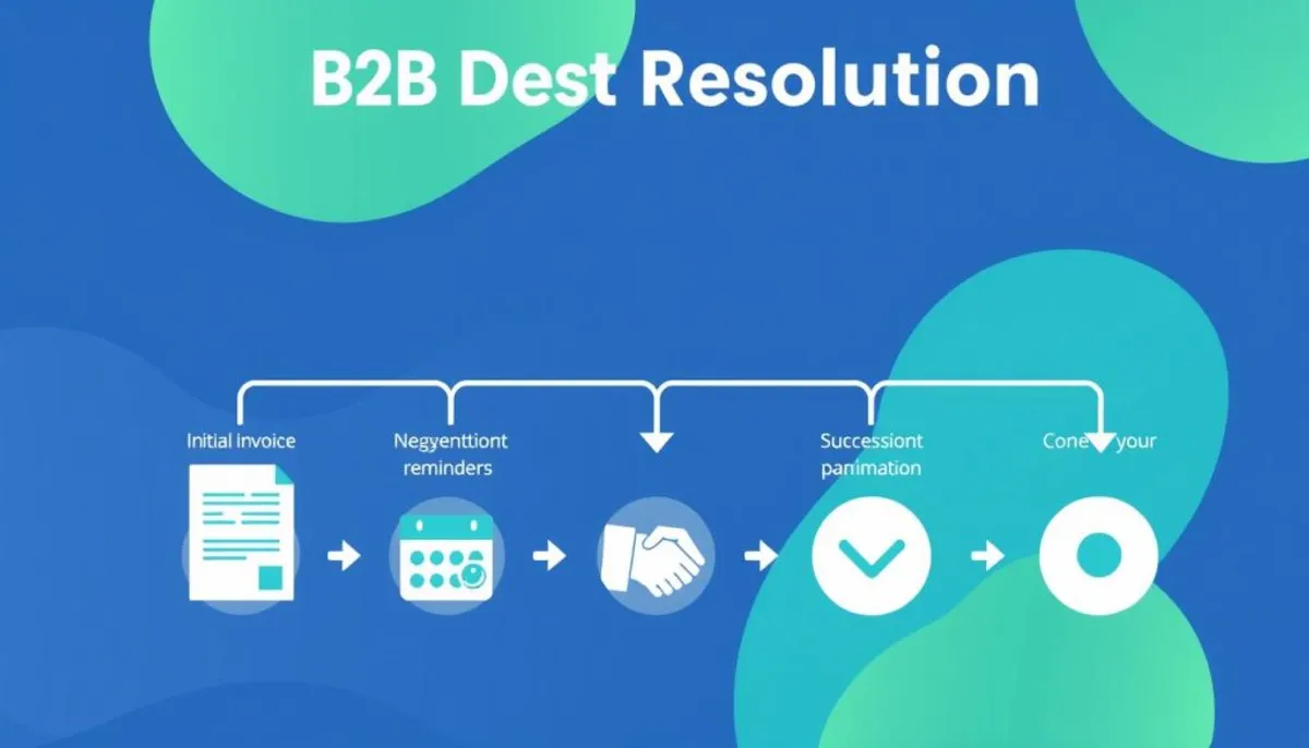 B2B debt resolution process