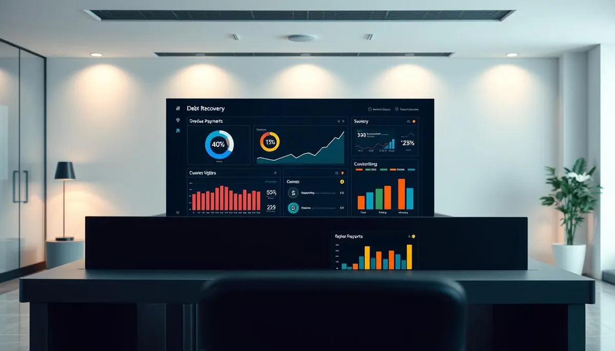 Debt recovery technology dashboard
