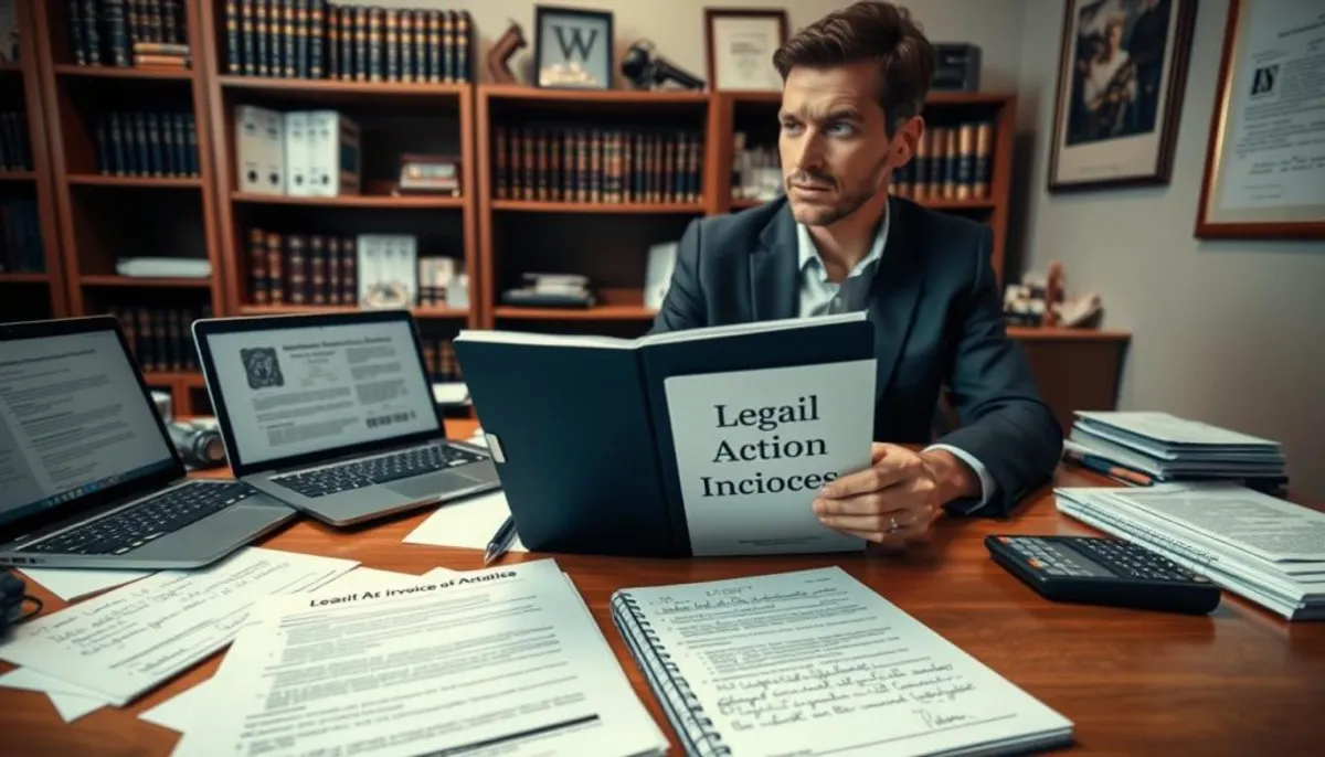 can you sue for unpaid invoice