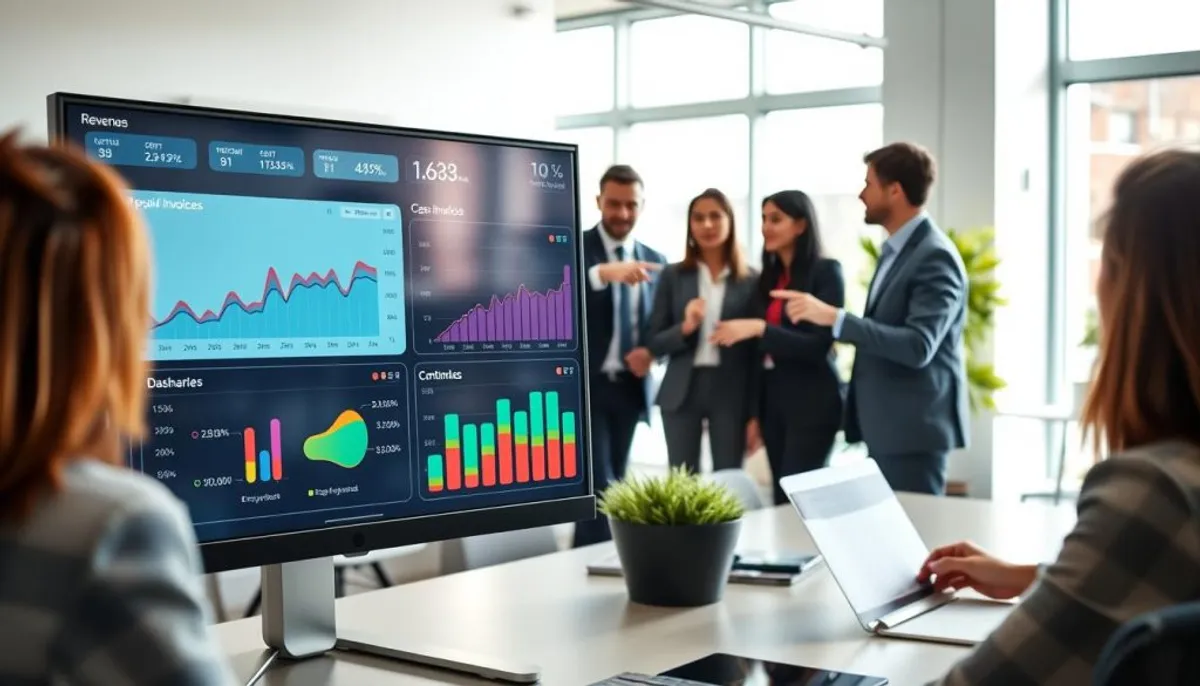 cash flow analytics dashboard