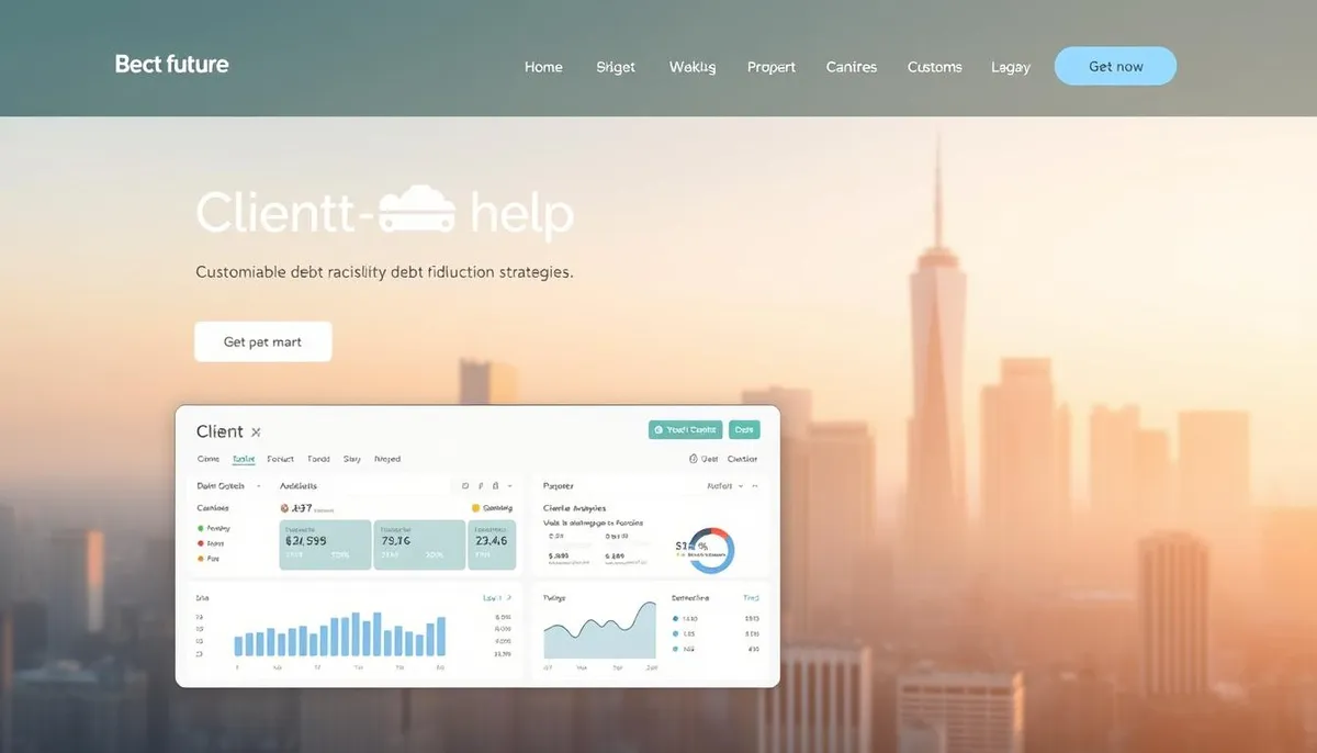 client-centric debt management platform