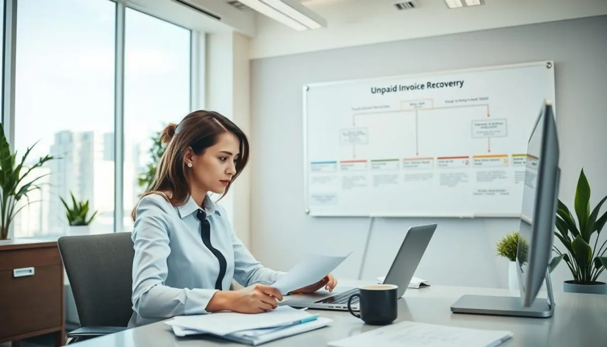 how to claim unpaid invoice