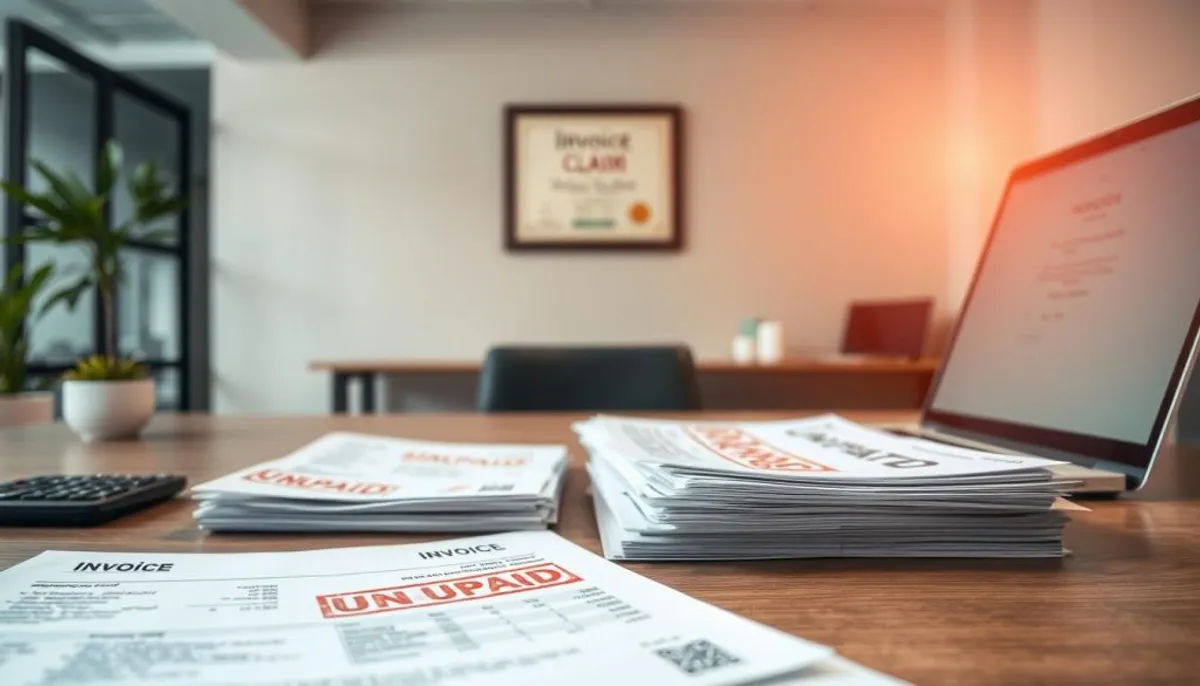 how to make a claim for an unpaid invoice