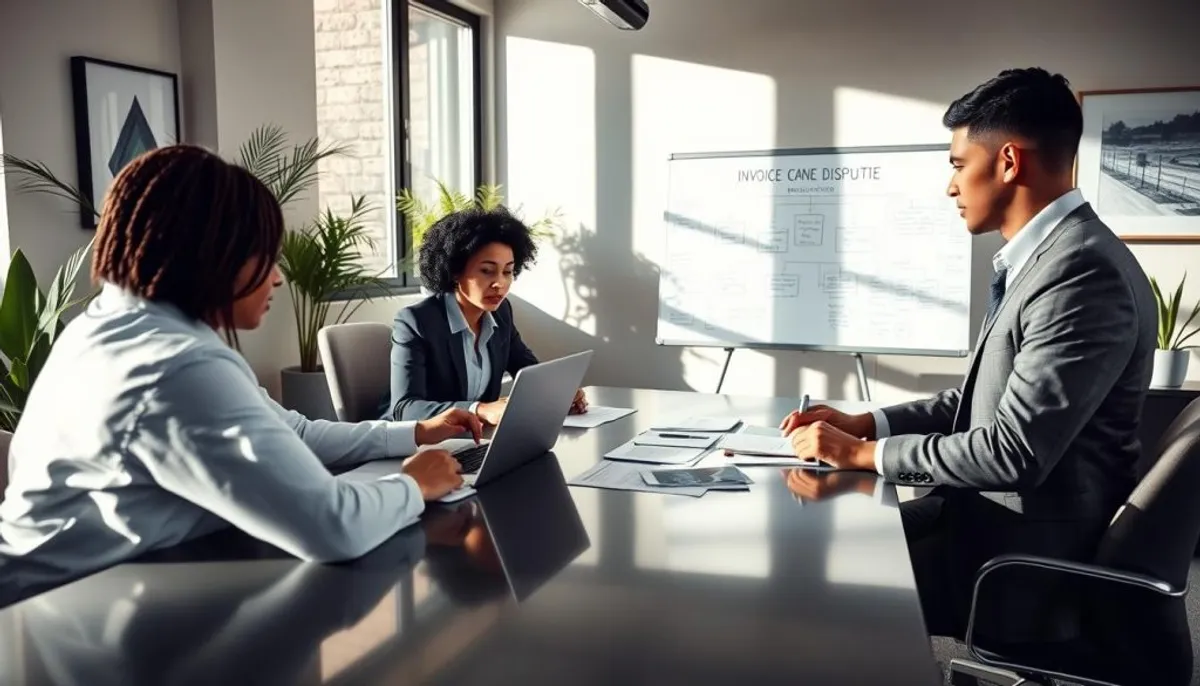 Invoice Dispute Resolution Communication