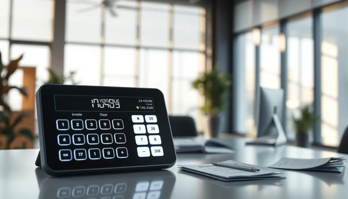 invoice overdue days calculator