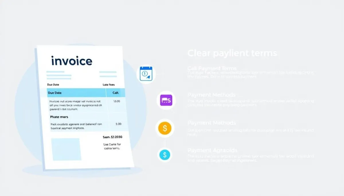 Invoice Payment Terms Infographic