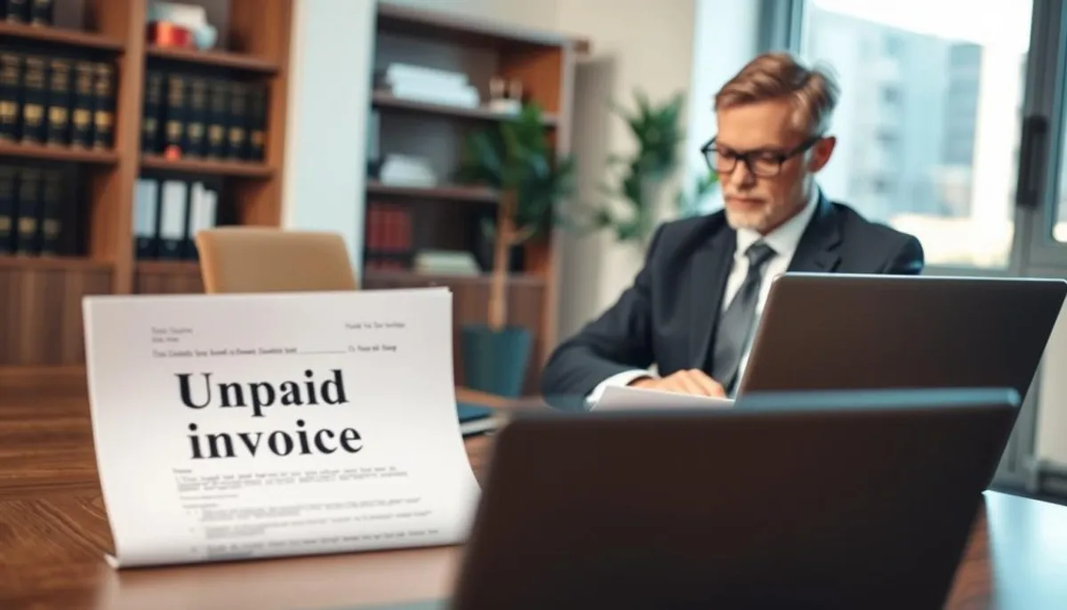 legal advice for unpaid invoices