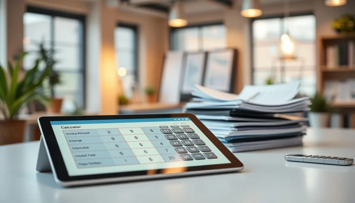 overdue invoice interest calculator