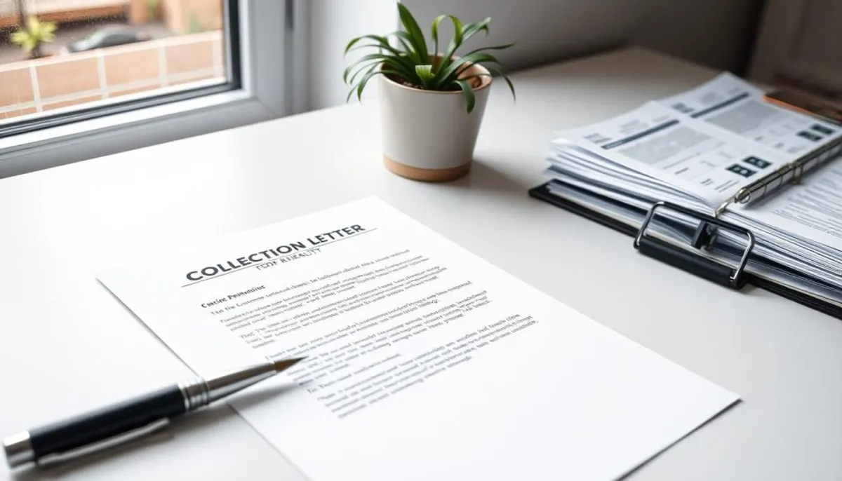 Professional collection letter to customer Professional collection letter to customer