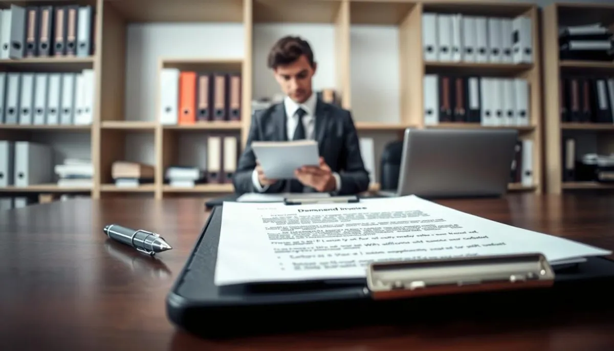 Sending Demand Letter for Unpaid Invoice