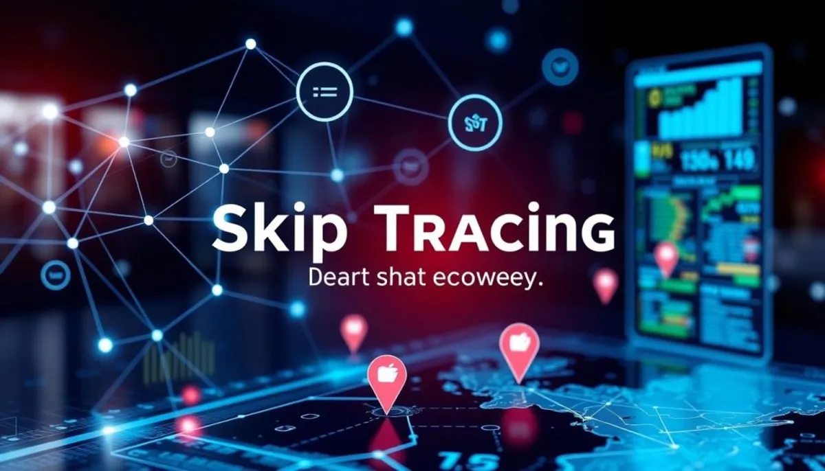 Skip tracing tools for debt recovery