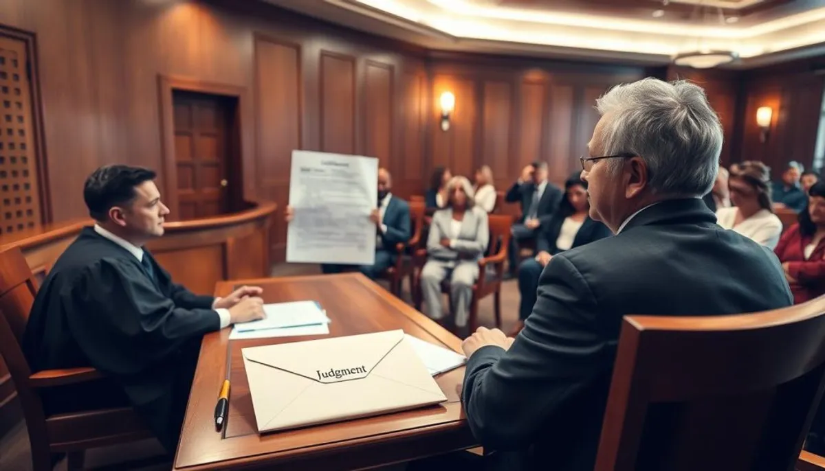 Small Claims Court Judgment Process