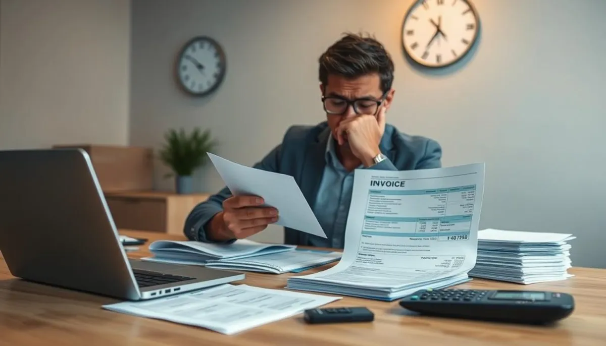 small claims for unpaid invoice