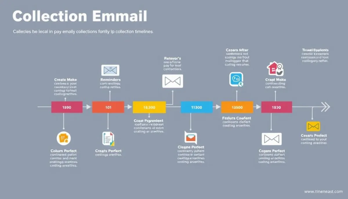 Strategic collection email timeline Strategic collection email timeline