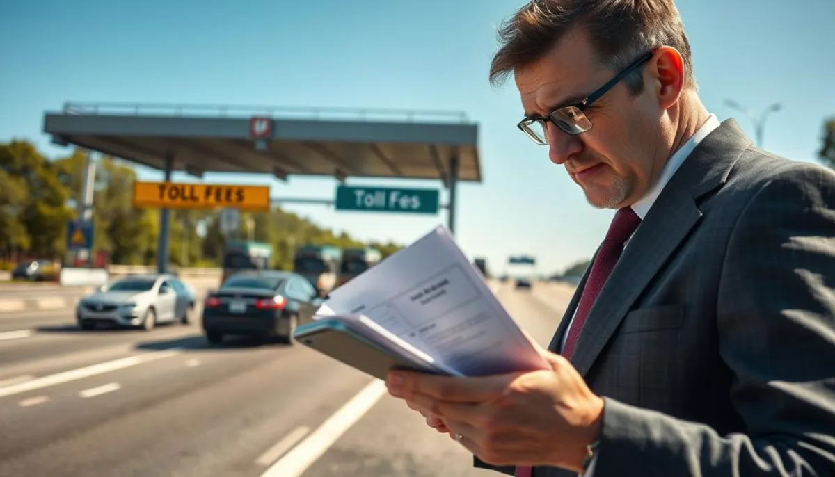 Toll Booth Fines Scam Protection