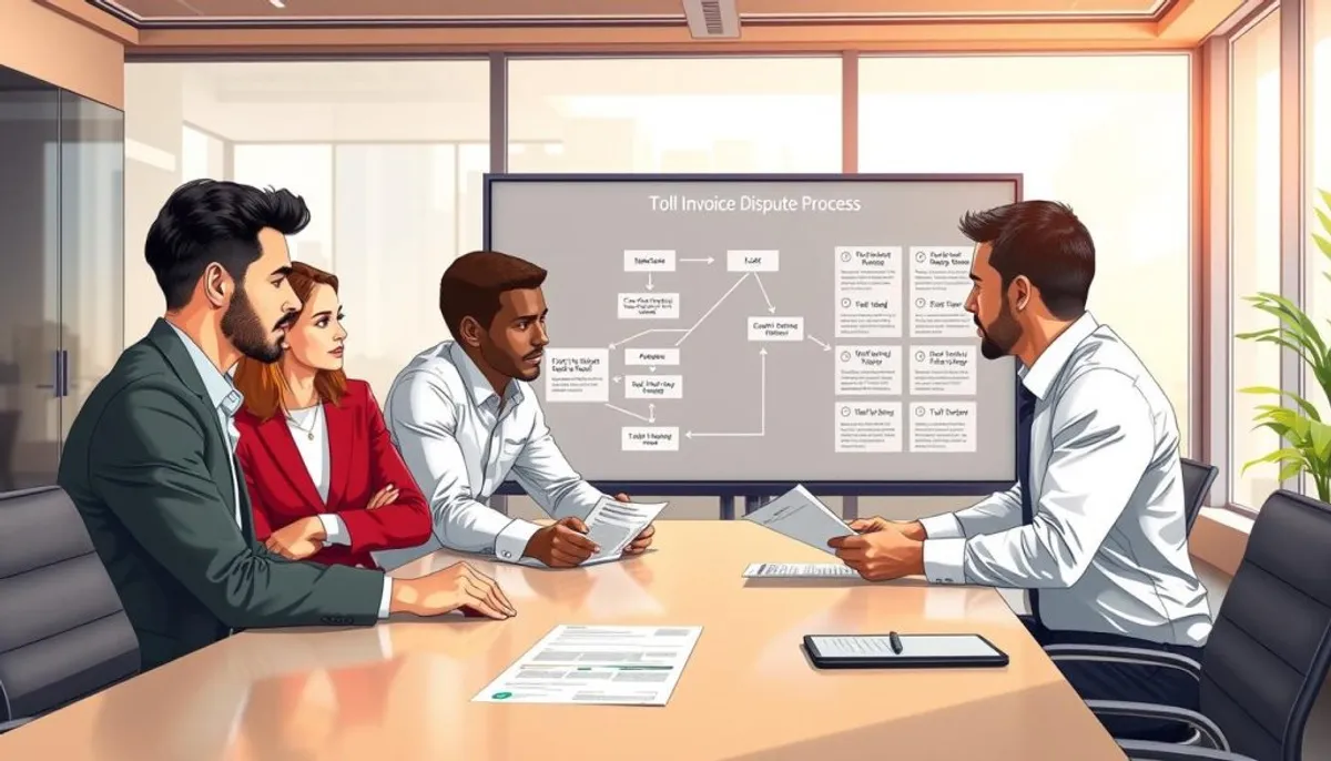 Toll Invoice Dispute Process