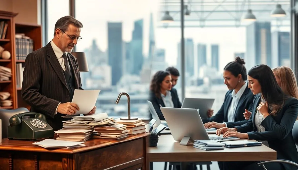 traditional vs modern debt collection