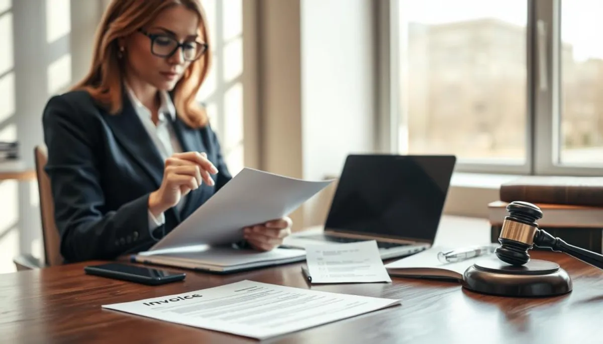 unpaid invoice legal action