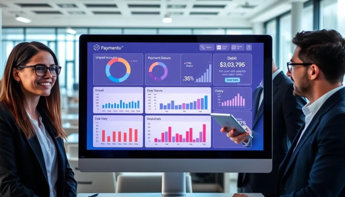 user-friendly dashboard for payment monitoring