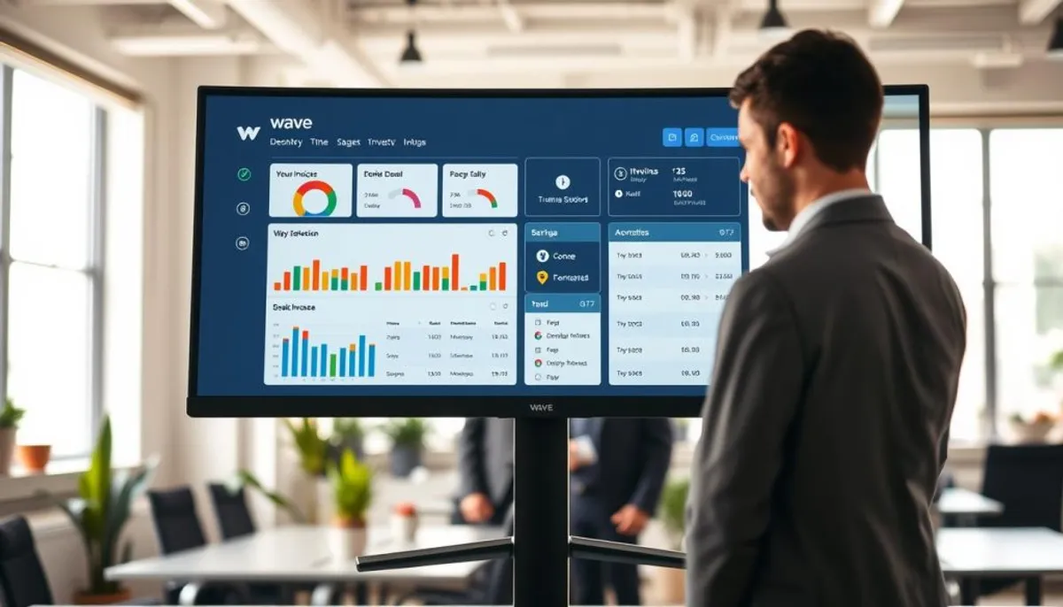 Wave Invoicing Platform Dashboard
