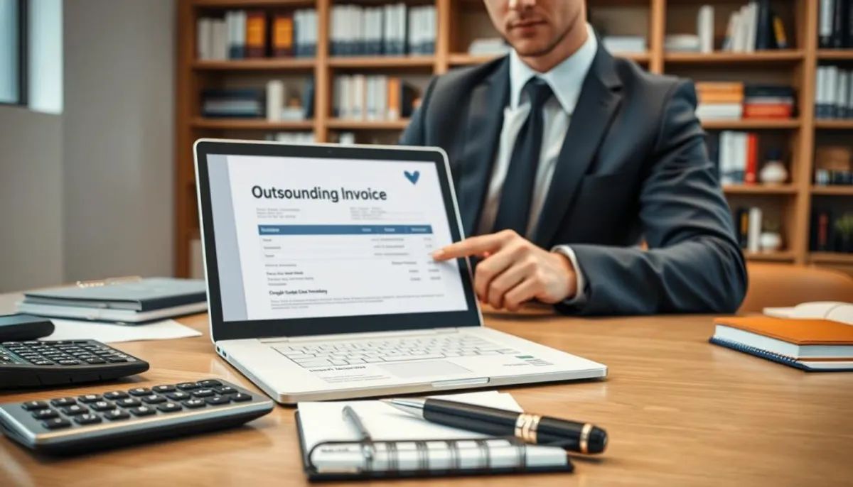 what does outstanding invoice mean